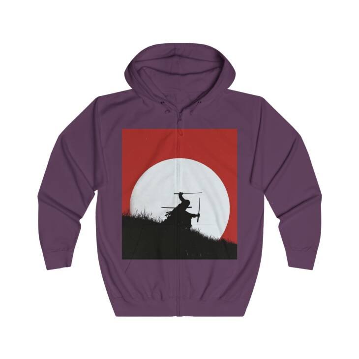 Unisex Full Zip Hoodie - Image 11