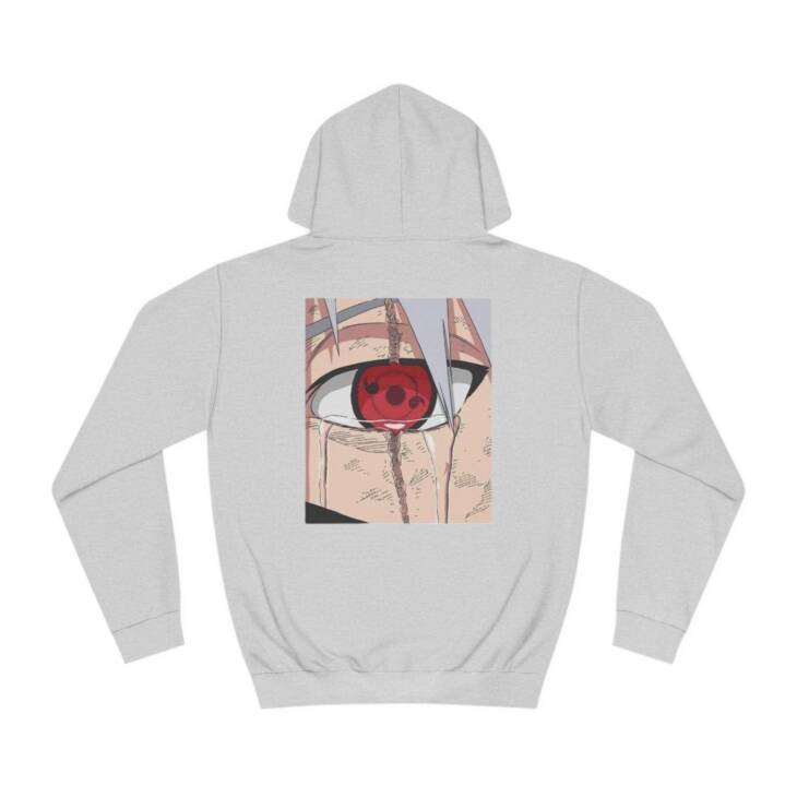 Crimson Gaze Anime Hoodie - Unisex Otaku Streetwear - Image 23