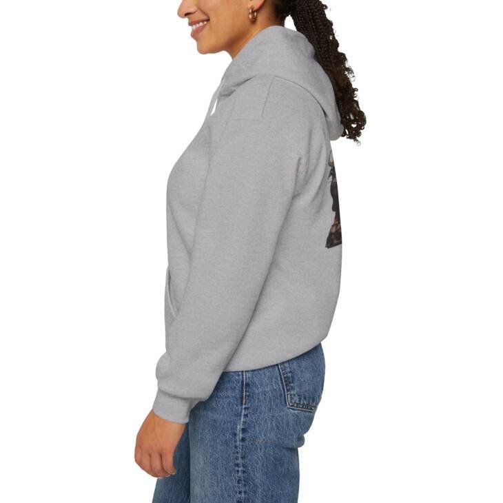 Mythical Warrior Wolf Hoodie - Image 38