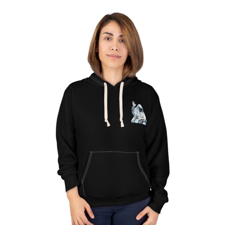 To the One Who Left It All Behind Hoodie - Unisex Otaku Streetwear - Image 3