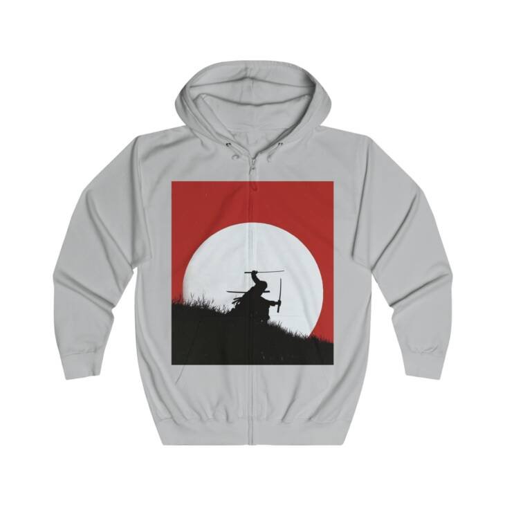 Unisex Full Zip Hoodie - Image 5